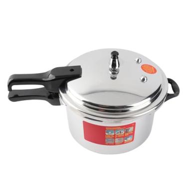 Imagem de Panela de pressão de alumínio para fogão panela de pressão de grande capacidade à prova de explosão de liga de alumínio para enlatamento de fogões a gás,fogões elétricos de