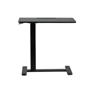 Imagem de Mesa lateral notebook estudos para sofá cama com regulagem de altura manual a pistão com rodinhas embutidas Elevate 050 Slim
