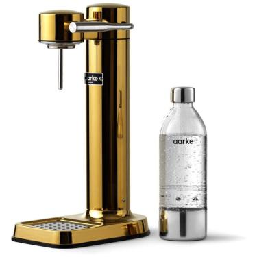 Imagem de Máquina Sifão para Gaseificar Água com Garrafa de Plástico sem BPA, Aarke, Dourado