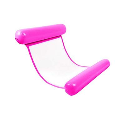 Imagem de LXB 1 rede de água de verão, reclinável para brinquedos aquáticos, cama flutuante inflável dobrável para piscina, colchão de natação flutuante mar G/B/S