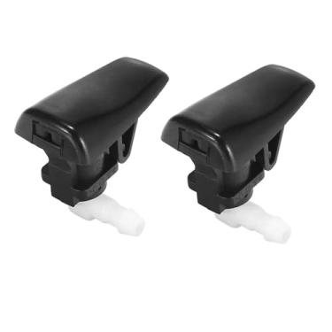 Imagem de SCurti Bocais de lavagem de para-brisa para Cad/illac CT/S 2003-2007 Bocal de lavadora de limpador de para-brisa dianteiro de carro, 2 peças de carro