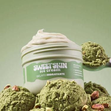 Imagem de Dailus Sweet Skin Kit Mousse Pistache Sabonete Esfoliante + Creme Hidr