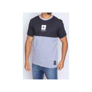 Imagem de Camiseta Especial Masculina Especial Preto Mescla T972A - Starter