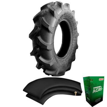Imagem de Kit Pneu Microtrator Tobata Tam1400 Gn18 Master 600-12 Tt 6R-1 Tm75 Pirelli