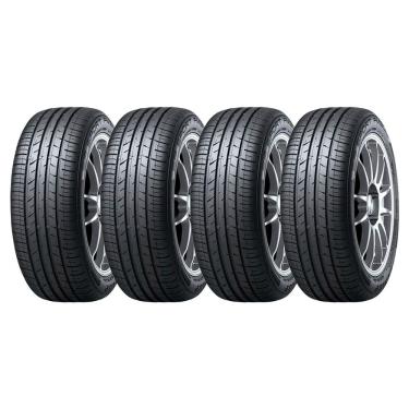 Imagem de Kit 4 Pneus Dunlop 195/55R15 85V Sport FM800 Aro 15