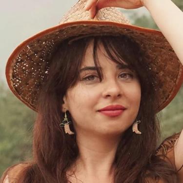 Imagem de Western West Cowgirl Texas Boots Spur Brincos pendentes Country Concert Outfit Accessories Rodeo Boho fantasia de vestido chique, cristal rosa, botas douradas e chapéu preto