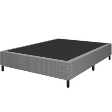 Imagem de Base Box Cama Casal Kupon 138x188x25 Resistente Plumatex