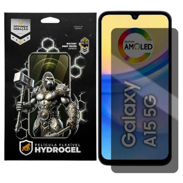 Imagem de Película para Galaxy A15 5G - Privacidade Hydrogel - Gshield