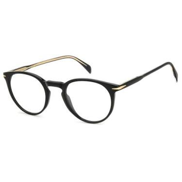Imagem de Óculos de Grau David Beckham Preto DB1139 807-49