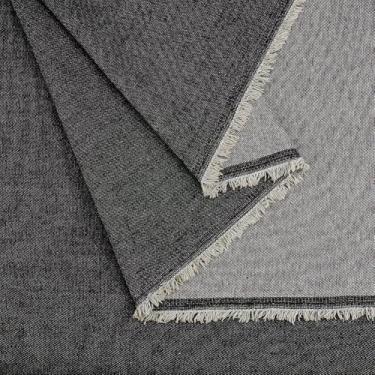 Imagem de MAYJOYDIY Tecido jeans preto de 3 metros, tecido jeans sólido de algodão de 180 cm de largura para artesanato faça você mesmo e costura patchwork jeans, vestidos, jaquetas, suprimentos para saias