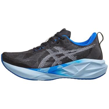 Imagem de ASICS NOVABLAST 5 Tênis de corrida masculino, Preto/branco, 46