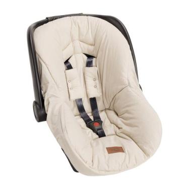 Imagem de Capa de Bebê Conforto C/ Protetor De Cinto 100% Algodão - 03 Peças - 0