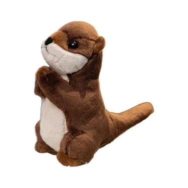 Imagem de Boneca de pelúcia Stuffed Otter Plush Toy, desenho animado, 19 cm para