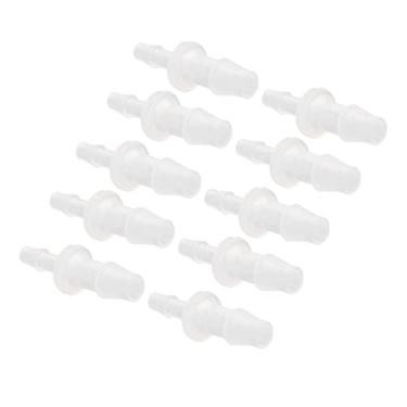 Imagem de Akozon 10 Unidades de Encaixe de Redutor de Farpa de Mangueira - Adaptador de Bomba de Ar de Aquário para Conexões Fáceis de Tubo de Silicone (Adaptador 3.9-6.4)