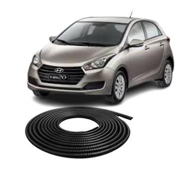 Imagem de Borracha Protetora Borda Porta Preta Hb20 Sedan 10m 7x14 [f103]