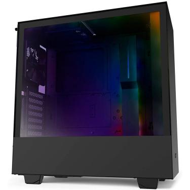 Imagem de Gabinete Gamer NZXT H510I-B1 - RGB Integrado - Lateral em Vidro Temperado - Preto Fosco-Unissex