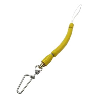 Imagem de Aymzbd Corda Elástica para Pesca, Capacidade de 400 Kg, Leve, Prática, Amarela, Fácil de Instalar E Flexível, Ideal para Linhas Flutuantes E Bóias, Estilo B