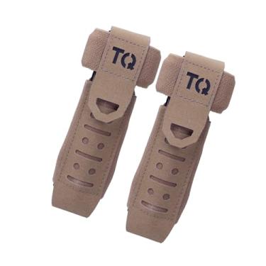 Imagem de Bolsa de suporte de torniquete cortada a laser, coldre Molle, suporte TQ, 2 peças para cinto de nylon (CB)