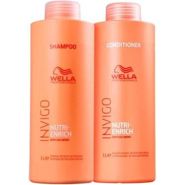 Imagem de Wella - Nutri Enrich - Kit Shampoo 1 L + Condicionador 1 L - Wella Pro