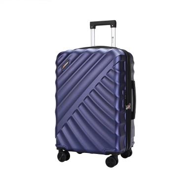 Imagem de Mala Travelux Pilatus Pequena 10 Kg Azul - Expansível e Cadeado TSA
