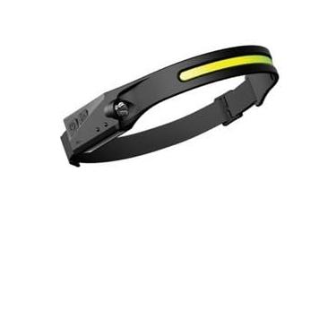 Imagem de Lanterna Cabeça, Lanterna de Cabeça Prova D'agua Recarregável Acampamento Caminhada Pesca Ciclismo e Corrida(1LED,1unidade)