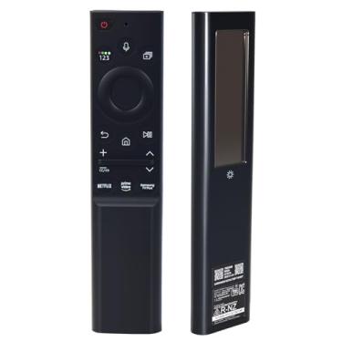 Imagem de Controle remoto de voz solar BN59-01357A adequado para Smart TV Samsung QLED Series também BN59-01357F BN59-01357P Controle remoto por voz substituição de função completa