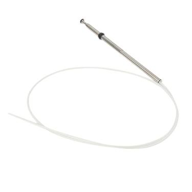 Imagem de Generic Acessórios para mastro de antena elétrica 86337-0W030 em metal prateado para RX300 - Peças de reposição profissionais - Fácil instalação