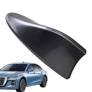 Imagem de antena barbatana tubarão, acessórios fantasia barbatana tubarão autoadesiva | antena barbatana tubarão para carro, antena teto superior automotiva, base sinal rádio AM/FM para automóveis Hoghaki