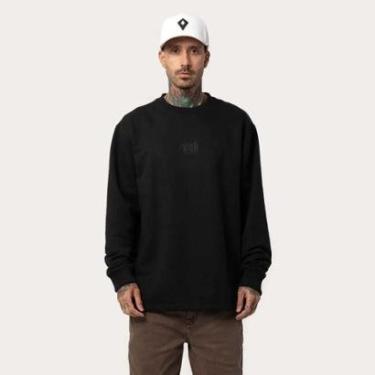 Imagem de Moletom Careca MCD Caligraffiti Core Preto P-Masculino