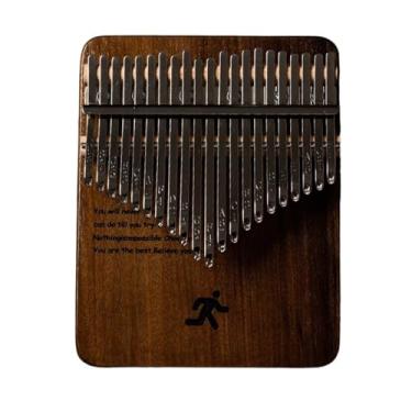 Imagem de Piano de polegar 21 teclas Piano de dedo Kalimba kalimba profissional(Walnut)