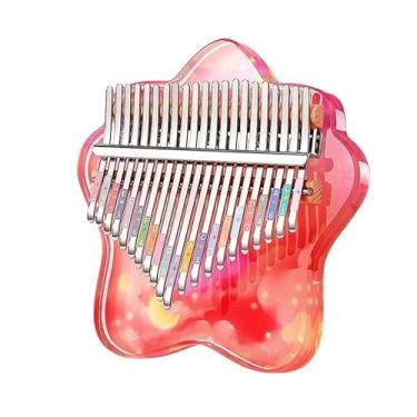 Imagem de Piano de polegar Kalimba para iniciantes 21 teclas kalimba profissional