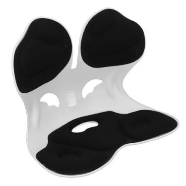 Imagem de Estink Almofada de Apoio Lombar, Suporte Ergonômico para Parte Inferior das Costas Com Design de Pétalas de Flores para Escritório, Escola Em Casa, Cadeira Portátil para Melhoria de (BLACK)