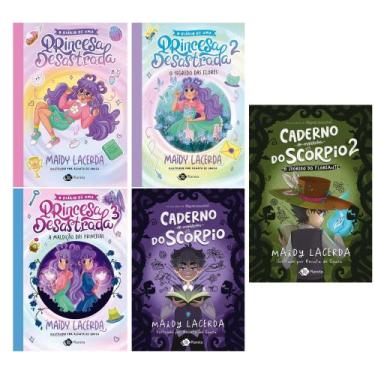 Imagem de Kit O diário de uma princesa desastrada 1, 2 e 3 + O caderno de maldad