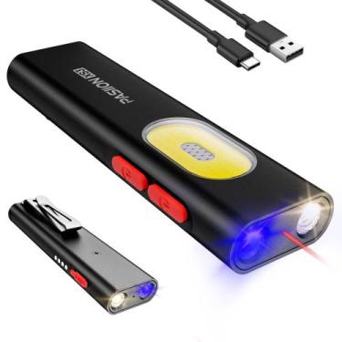 Imagem de Lanterna EDC Recarregável De 1000 Lumens Com 11 Modos, Luz LED De Bols