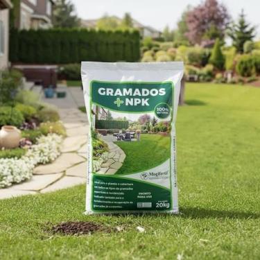 Imagem de Substrato grama gramado organico 20kg MogiFertil Gold Plant