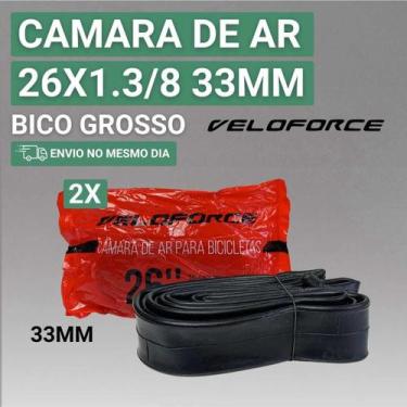 Imagem de Pneu Aro 26 x 1.3 8 SRI 55 Greenstone, 2 Câmaras Veloforce Schrader 33