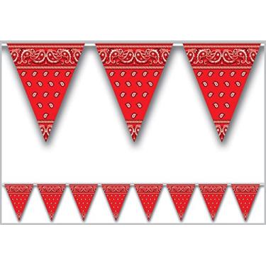 Imagem de Bandana Pennant Banner Acessório de Festa (1 unidade) (1/Pkg)
