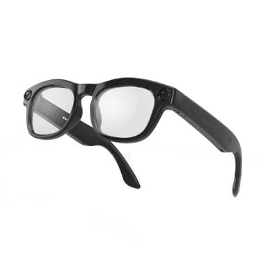 Imagem de CNBRO Óculos AI Smart Camera Bluetooth Tempo Real 130+ Idiomas Tradução Óculos 1080p Gravação de Vídeo Orelha Aberta Áudio Óculos Mãos Livres com 16 GB de Armazenamento para Escritório Trabalho