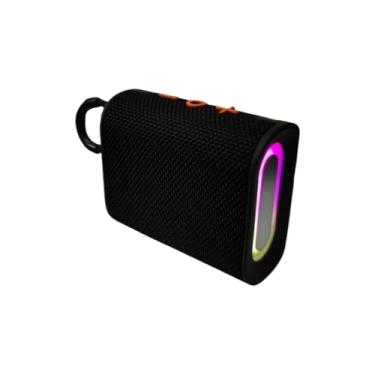 Imagem de Alto-falante Bluetooth portátil sem fio Mini ou com LED(Preto com led)