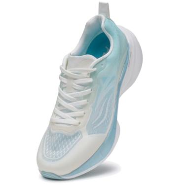 Imagem de BALLOP Volt Windy R2 Tênis de corrida masculino e feminino azul – Tênis de malha leve e respirável com amortecimento de espuma de alto retorno para academia, corrida, caminhada e uso diário, Azul, 39