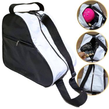 Imagem de Bolsa / Mochila Reforçada De Tranporte Patins Inline Quad