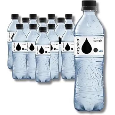 Imagem de ÁGUA MINERAL COM GÁS 500ML KIT 12 UNIDADES- NATURAL, REFRESCANTE