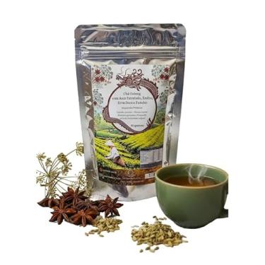 Imagem de Chá Oolong com Anis Estrelado, Endro, Erva Doce e Funcho 80 Gr. Blend Premium - Nomady