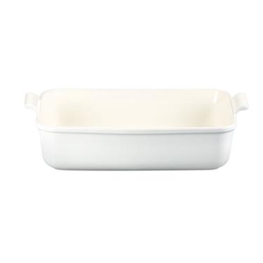 Imagem de Travessa Retangular Heritage 19 cm Branco Cotton Le Creuset