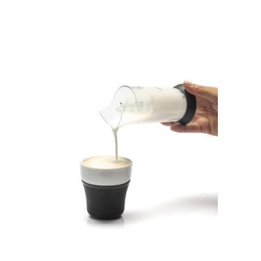 Imagem de Espumador De Leite Cremoso Portatil Aerador Pressca 200 Ml Facil Manus