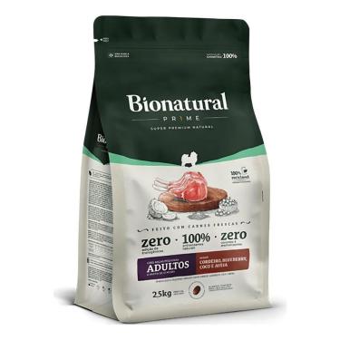 Imagem de Ração Bionatural Caes Adultos Raças Pequenas Cordeiro 2,5kg