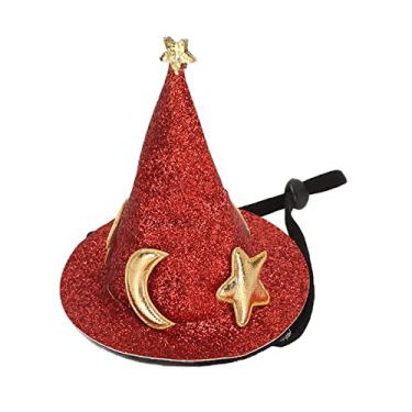 Imagem de YOUTHINK Cartola de Animal Pequeno, Fantasias Chapéu de Feiticeiro Lagarto Cabeça de Bruxa Acessórios para Tartarugas Lagartos Gecos Ouriço Chinchila Furão Cobra Cobaia Cartola de Animal Pequeno,