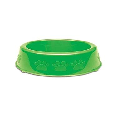 Imagem de Comedouro Perolizado Luxo Pequeno 1100ml Verde Pet Injet para Cães