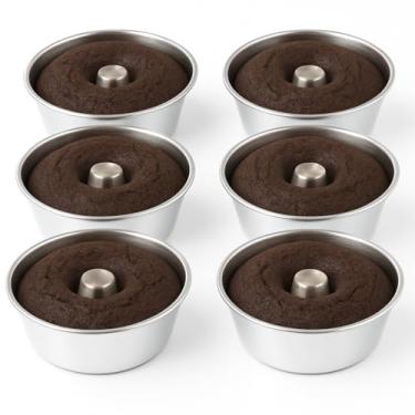 Imagem de Kit 06 Formas Mini Para Pudim Bolo Vulcão N9 N10 N12 - Confeitaria Ayr Fraier Cozinha Assadeira(N10)