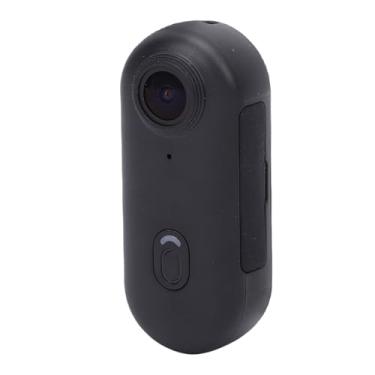 Imagem de ASHATA Câmera de Ação, Câmera Esportiva para Gravação POV, Fotos 4K, Vídeo 1080p, Com Braçadeira de Mola de Cordão Magnético, Montagem Fácil, Vlog Portátil para Motocicleta de Ciclismo